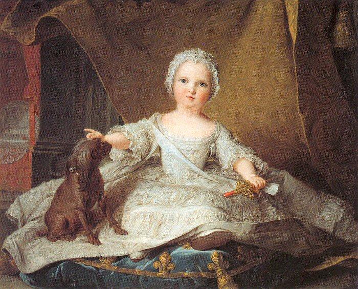 Jean Marc Nattier Marie Zephirine de France oil painting picture